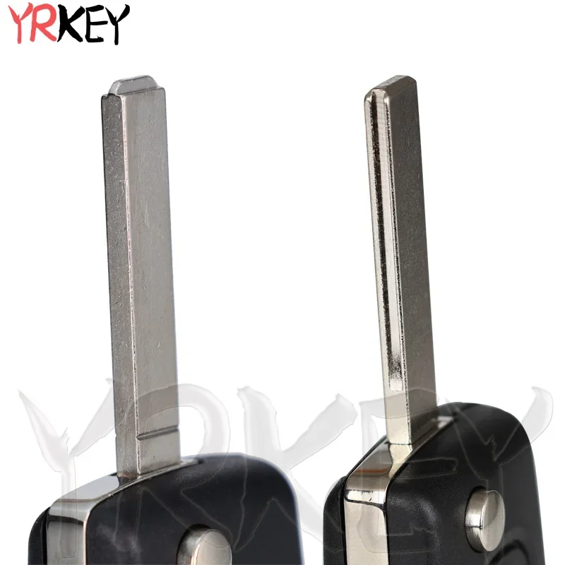 YRKEY Remote Key Case For Peugeot 207 307 308 407 607 807 For Citroen C2 C3 C4 C5 C6 Key Shell CE0523 CE0536 HU83/VA2 2/3 Button