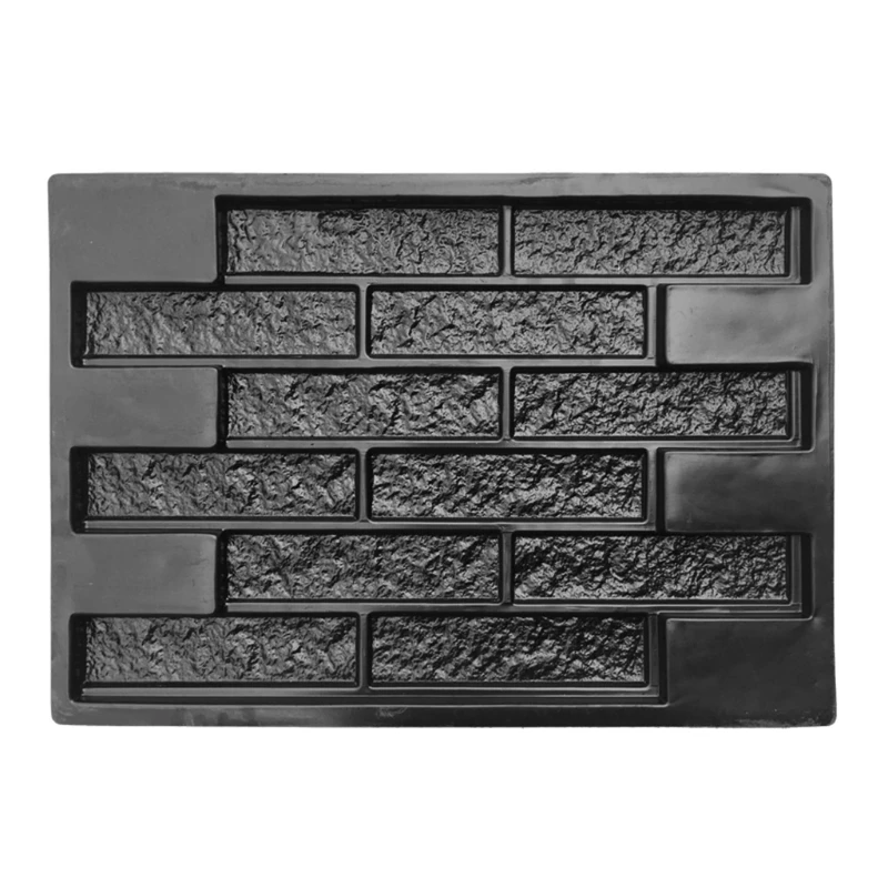 P82D DIY for Path Maker Paving Cement Brick Mold Stepping Pavement Paver Plastic Concrete