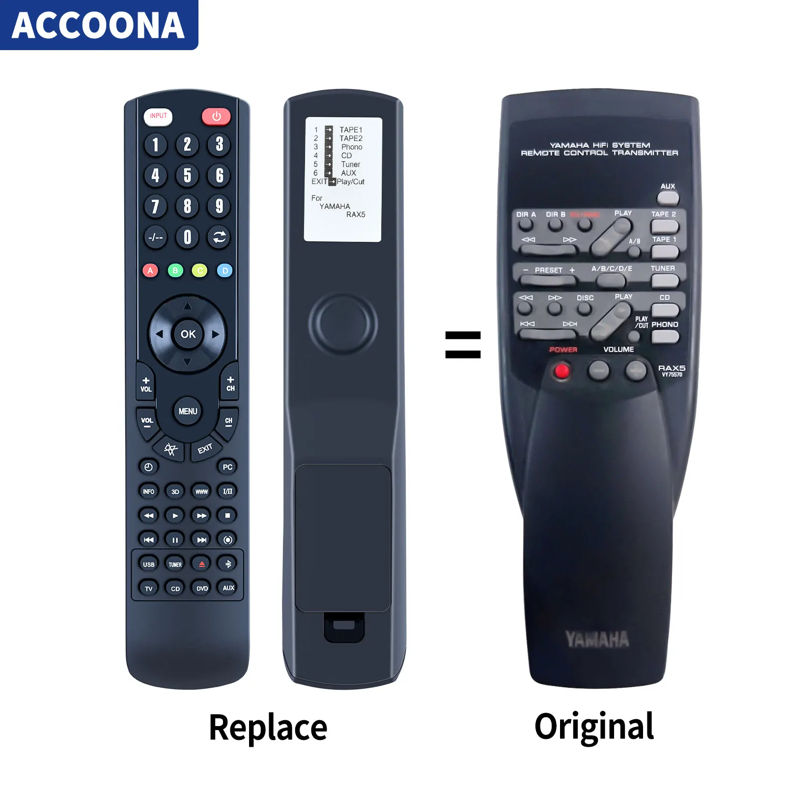 Yamaha remote control best sale