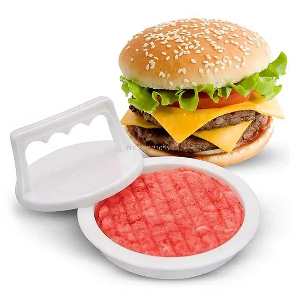 1 Set New Round Multi-function Meat Press Hamburger Press Hamburger Patty Mold Meat Beef Grill Hamburger Machine Kitchen Tools