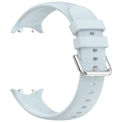 Silicone Replacement Strap for Smartwatches - Soft and Durable Wristband (Light Blue)