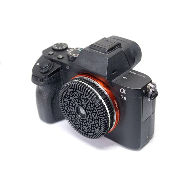 New Focus Free Pancake Biscuit Lens For Sony E Mount Mirrorless Camera Lens ABS shell + resin lens Camrea accessories Filmy feel