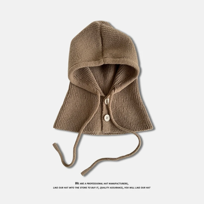 

Elastic Windproof Winter Knit Balaclava Hat for Women Men Keep Neck Warm Hat Cold Weather Cycling Hiking Supplies