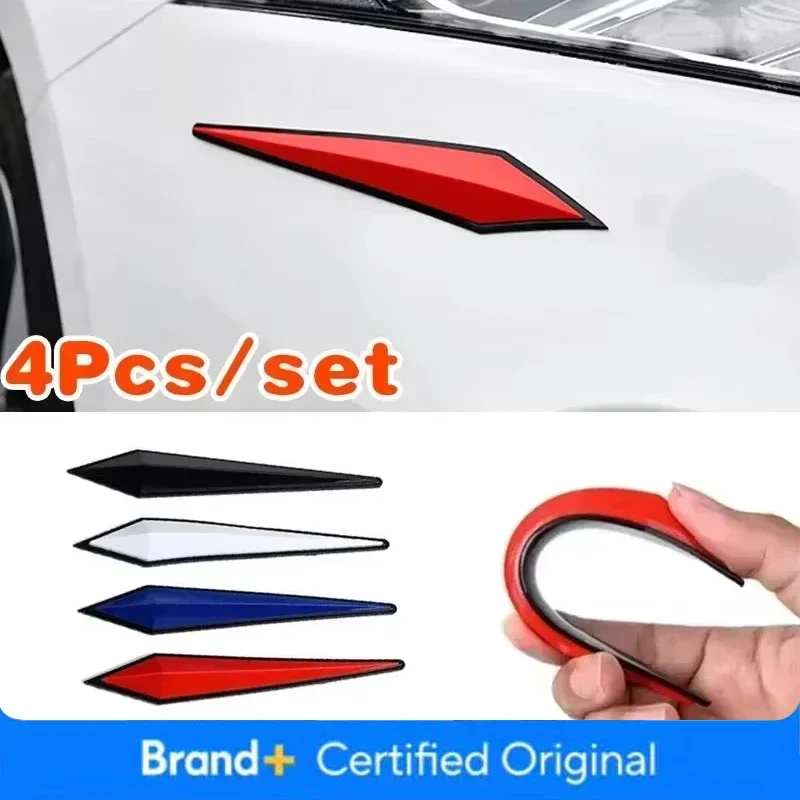4Pcs/set Car Door Protector Stickers Anti-collision Strip Auto Decorative Stickers Accessorie Saccesorios De Automóviles