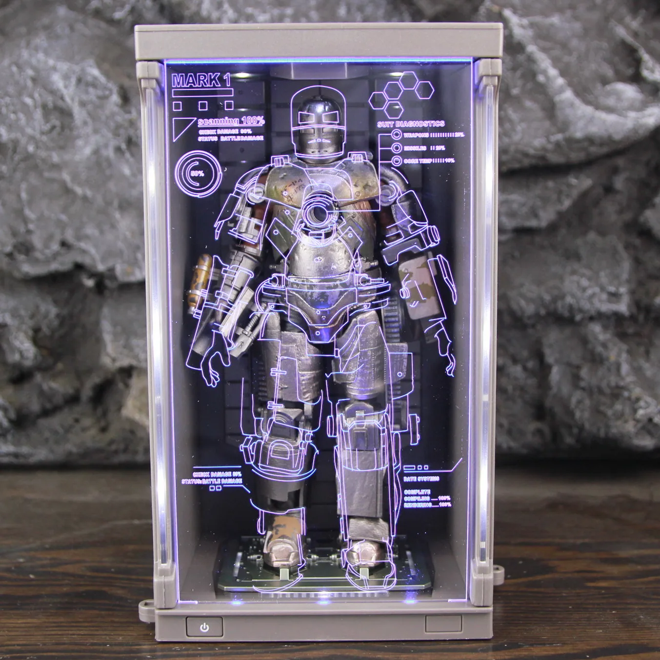 Man Mark Iron Man Hall Of Armor Toys Hot Toys Iron Man Mark Armor
