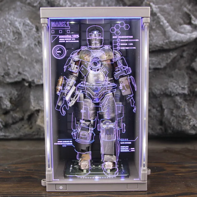 ZD TOYS アイアンマン マーク7 MK7 ホール・オブ・アーマー セット Amazon.co.jp: ZD TOYS『マーベルスタジオ:アイアンマン』マーク