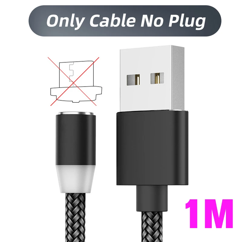 Universal Magnetic Charging Cable Adapter with Dust Plugs