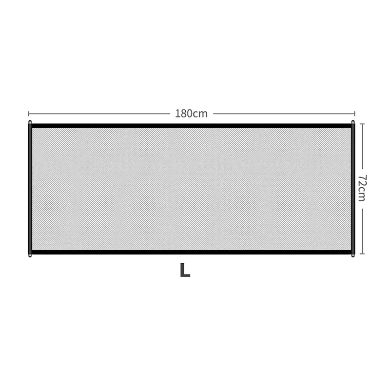 Children's Safety Guardrail: Durable Multi-Purpose Indoor Protection Net with Fine Mesh