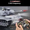 47CM 1:18 Scale Germany 2A6 Russia T90 main Battle RC Tank 789 2.4G Smoke And Bullet Lanuch Army Battle Model Military Tank Toy 1