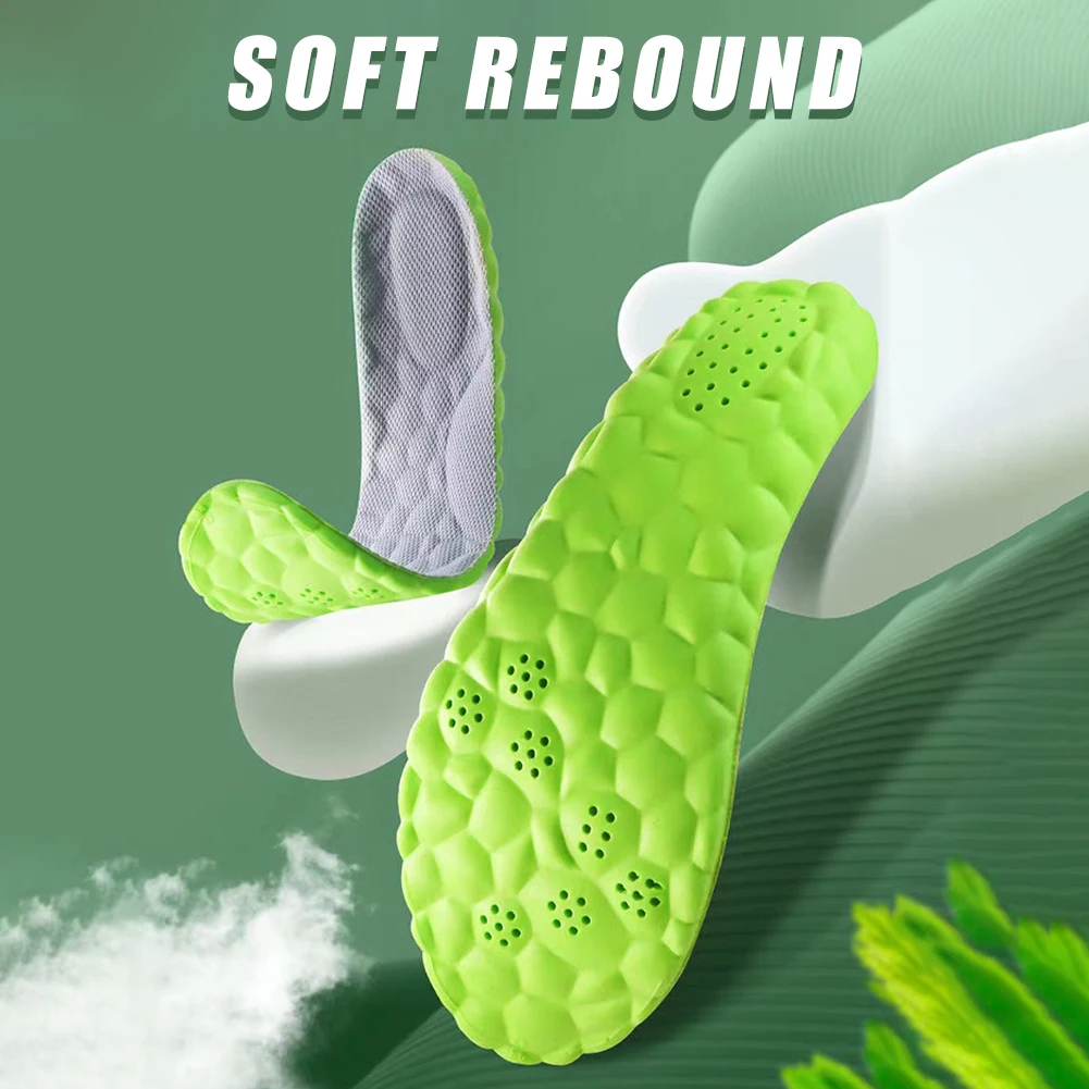 Support Shock Absorption Cushion Breathable Deodorant Cushion Work Comfort Orthotic Insoles Heavy Duty Support Pain Relief