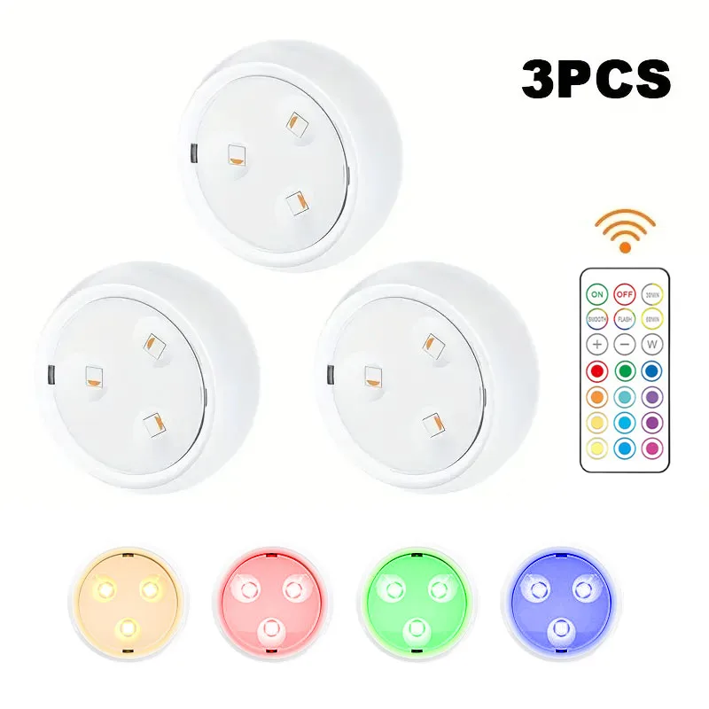 3 light and 1 remote