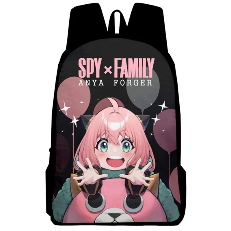 

Spy X Family Anya Forger Anime Primary School Backpacks Waterproof Children School Bags Girls Travel Backpack SchoolBag Mochila