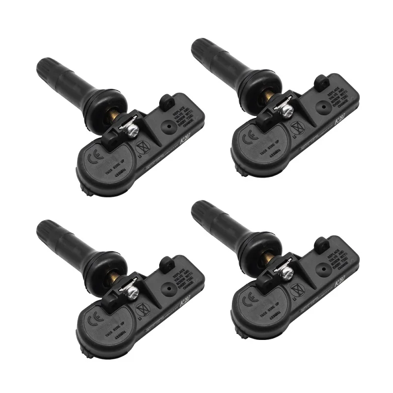4 pcs Tire Pressure Sensor 56029398AB TPMS For Jeep Wrangler Grand Cherokee Challenger Dodge