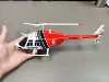 C138 RC Helicopter 4 Channels Single Propeller Simulation Remote Control Aircraft Bell 206 Helicopter Model 4