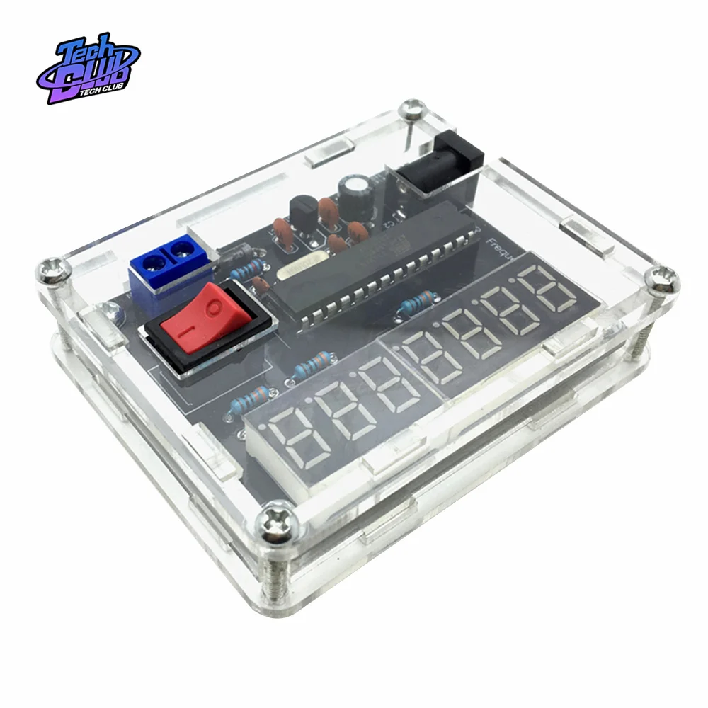 0.45HZ-10MHZ Frequency Meter Frequency Counter AVR with Shell Counter Cymometer Measurement Electrical Tool frequency counter tester frequency meter