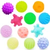 6Pcs Textured Multi Ball Set Develop Tactile Senses Toy Baby Touch Hand Ball Toys Training Ball Massage Soft Balls Kids Gifts 2