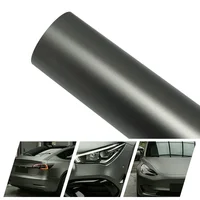 1.52/3/16.5m Matt Mountain Ash Grey Vinyl Film Car Sticker Waterproof DIY Motorcycle Automobiles Car Styling Wrap Roll Accessory 2
