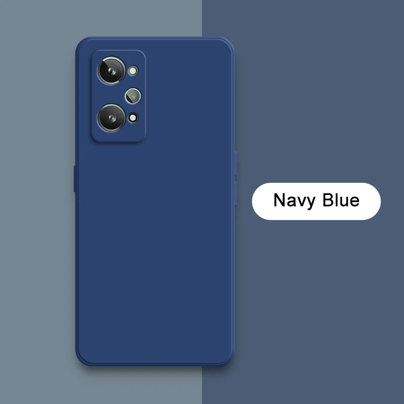 Square Liquid Silicone Shockproof Phone Cases - 360° Protective Cover