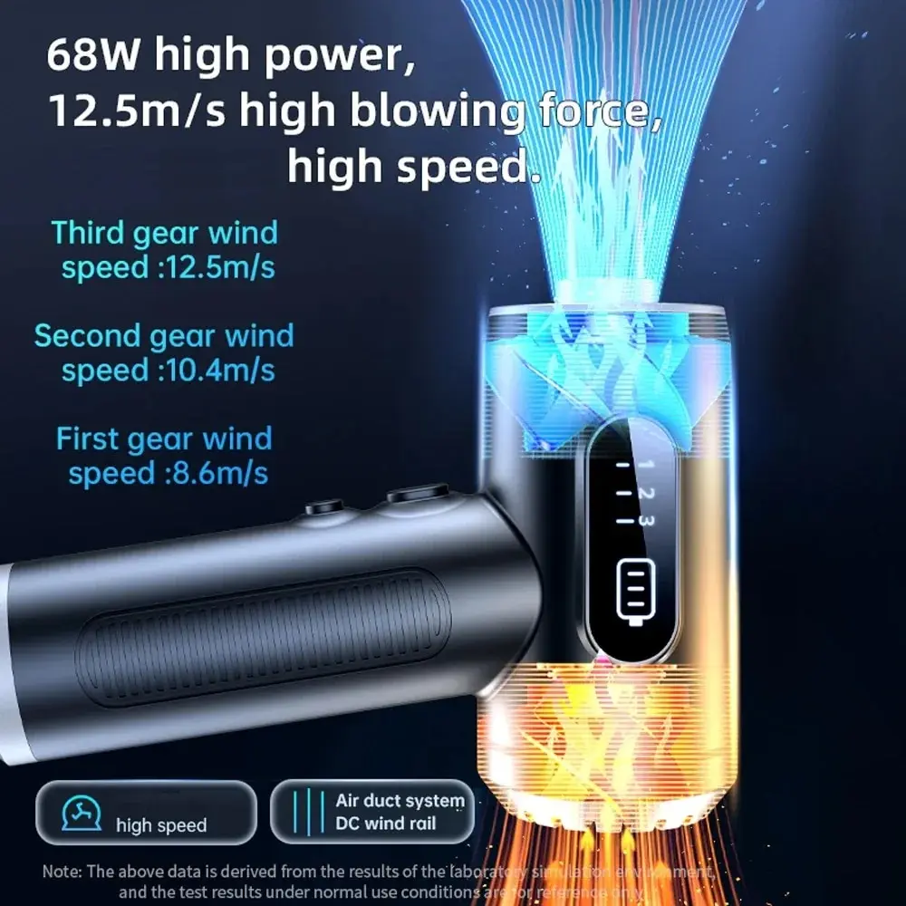 Car Vacuum Cleaner Wireless Vacuum Cleaner Handheld Vacuum Pump Mini Vacuum Cordless Robot for Car Home Appliance Strong Suction 2