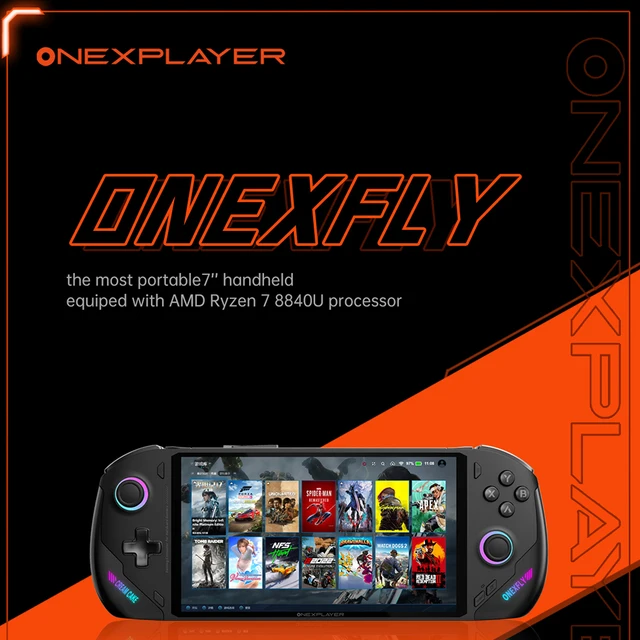 OnexPlayer Onexfly AMD Ryzen 7 8840U Laptop PC Game Console 3 IN 1 