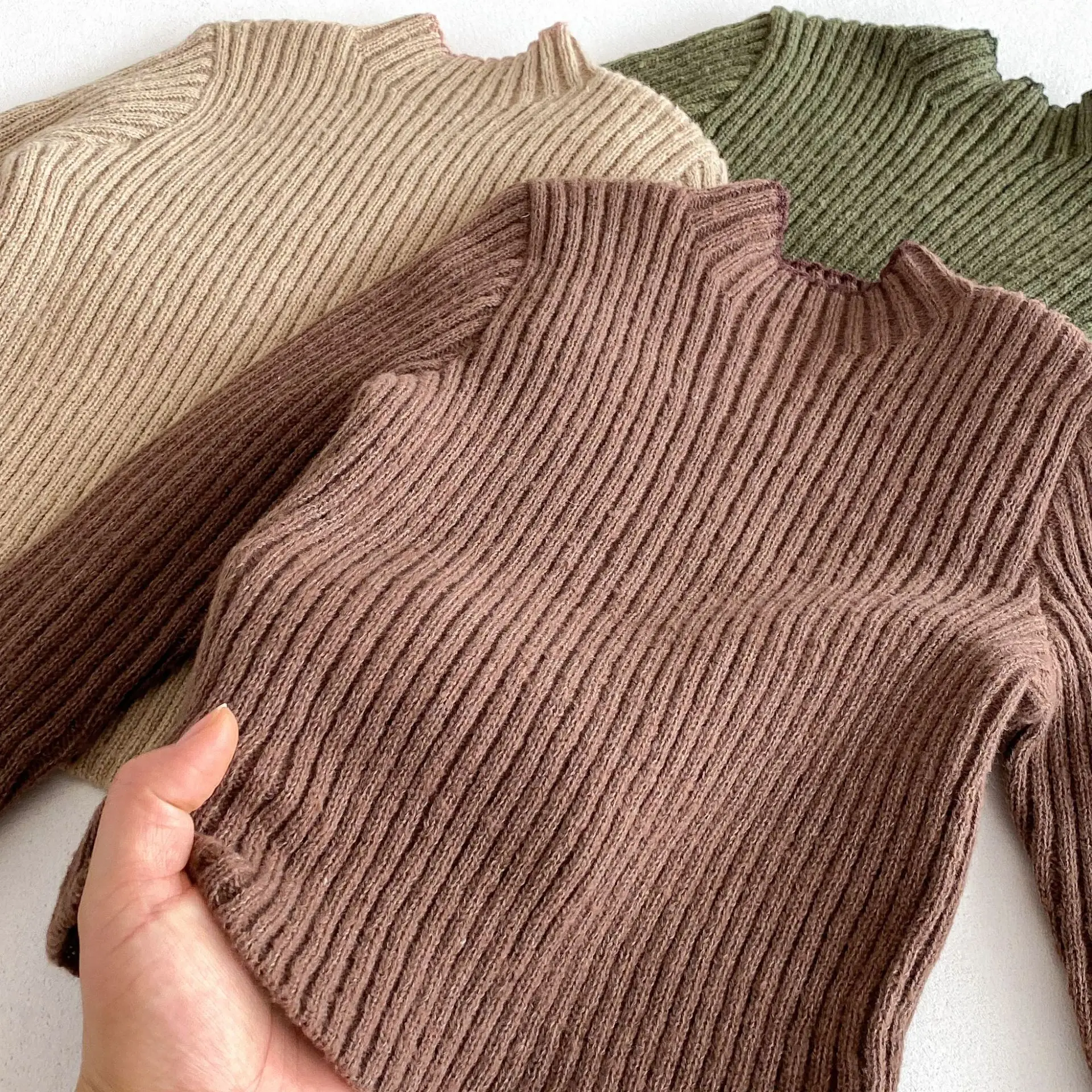 2025 Autumn New Children Long Sleeve Sweater Girls Knit Shirts Cotton Baby Knitted Pullover Kids Casual Sweater Infant Clothes 3 2025 Autumn New Children Long Sleeve Sweater Girls Knit Shirts Cotton Baby Knitted Pullover Kids Casual Sweater Infant Clothes - Image 3