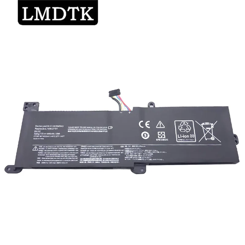 

LMDTK Новый L16M2PB1 Аккумулятор для ноутбука Lenovo Ideapad 320-15IKB -15IAP -15AST -15ABR -14ABR 520-15IKBR 330-15ICN L16L2PB1 30WH