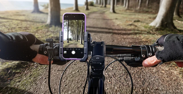 Motorcycle Handlebar Phone Mount Motorcycle Phone Mount 360