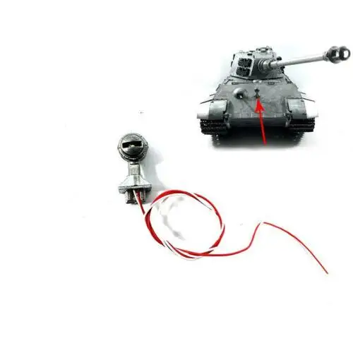 

1/16 MATO RC 1228 Tank German King Tiger Metal Headlight LED MT252 TH17980-SMT4