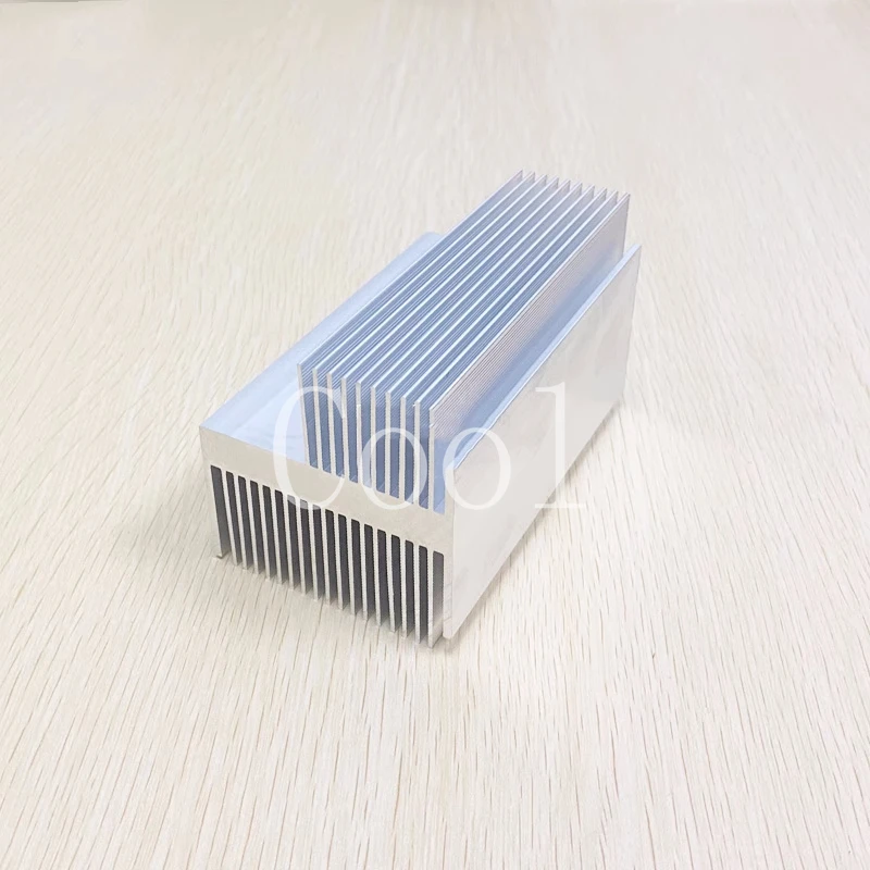 Inverter Power Radiator Dense Teeth 63*61*100mm Electronic Power Tube Aluminum Heat Sink Energy Storage Heat Dissipation