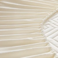 Waterproof Mattress Cover Lattice Fitted Sheet Mattress Protector Twin Full Quuen King Size 160*200 Mattress Cover 6