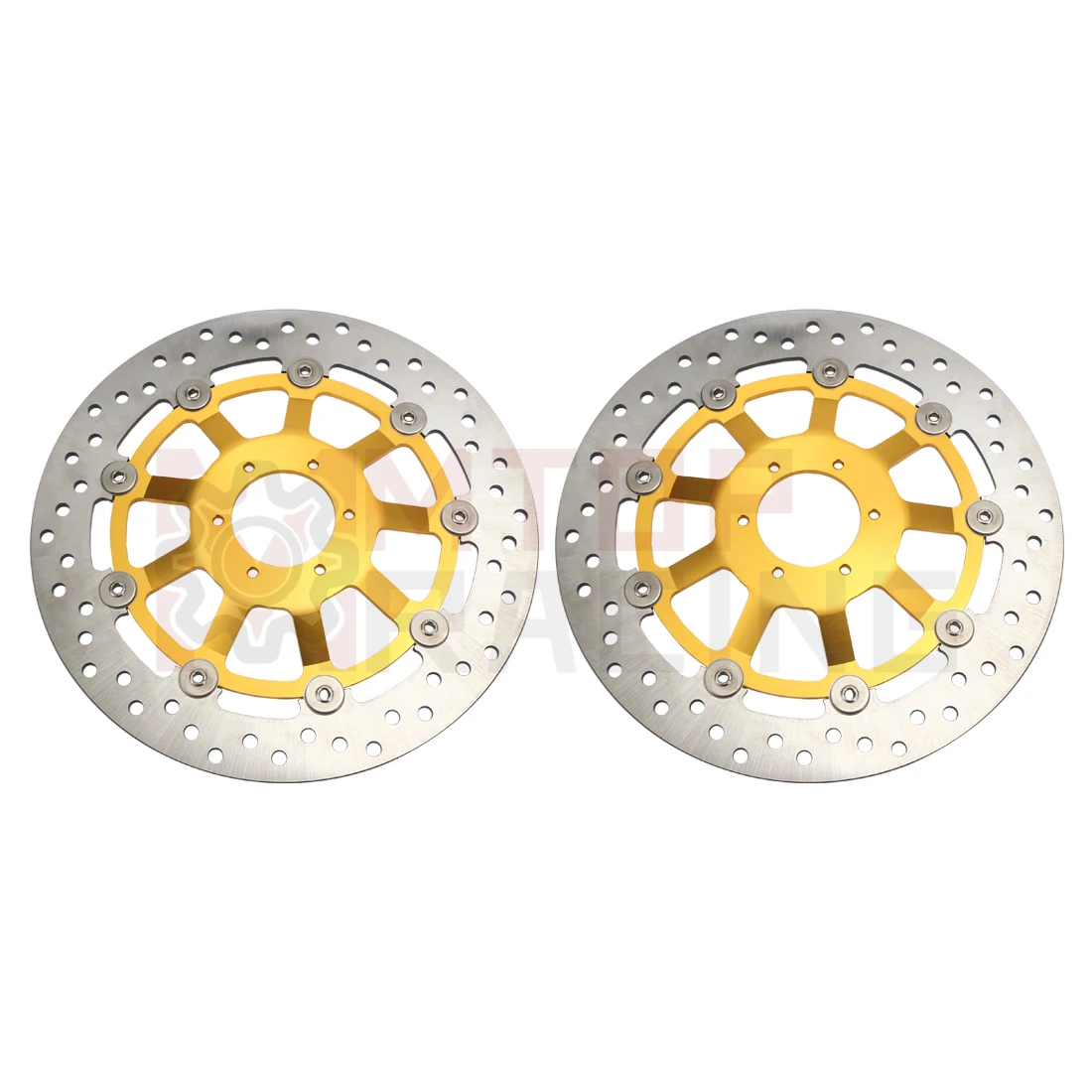 Pair Motorcycle Front Brake Rotors for Honda CBR1100XX Blackbird 1999