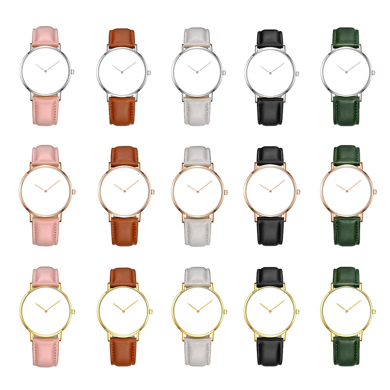 Custom Design Sublimation Blank Wrist Watches Artwork Printing Personalized Picture Watch Mini Order 1