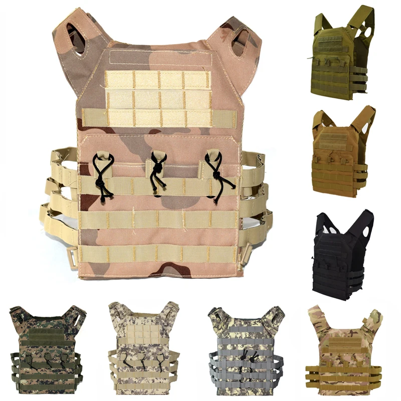 

Tactical Vest Military Airsoft Assault Molle Vests Equipment Outdoor Clothing CS Sports Hunting Camouflage Vest Combat Waistcoat