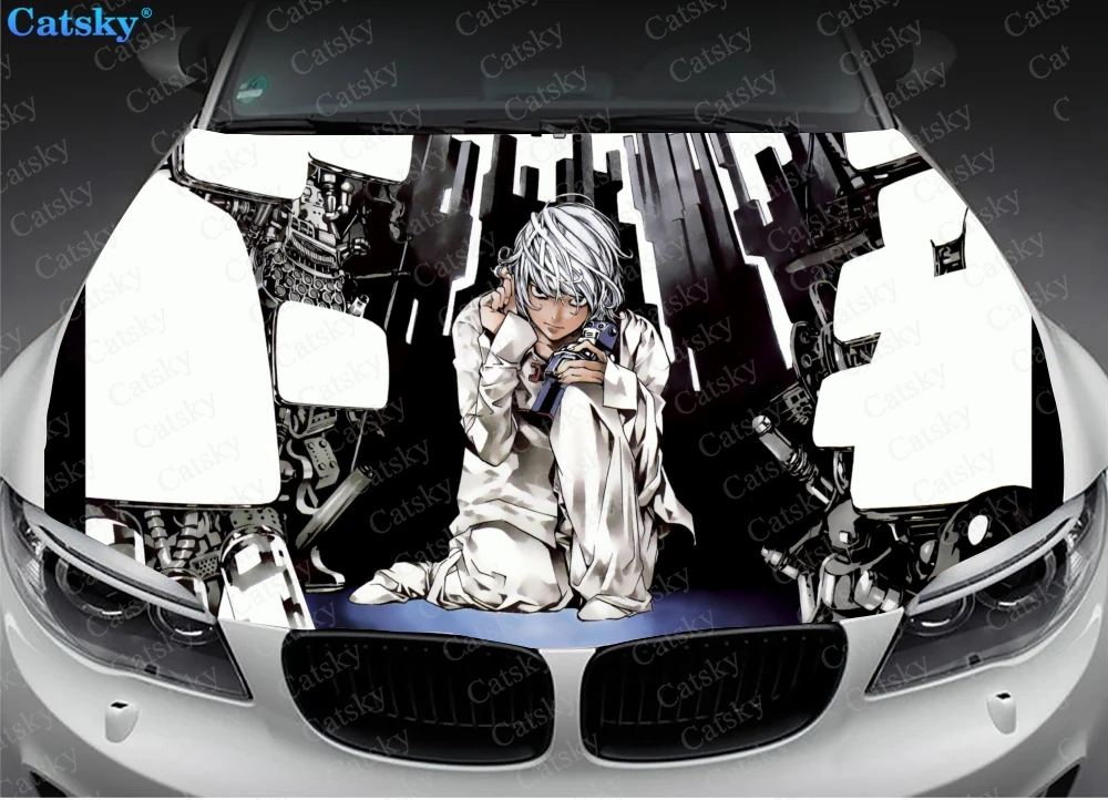 Anime Berserk Car Hood Vinyl Adesivos, Envoltório De Filme, Tampa