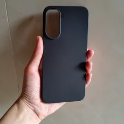 Xiaomi Redmi A7 Pro Black Matte Silicone TPU Slim Case for Redmi A7 Pro 4G (Black)