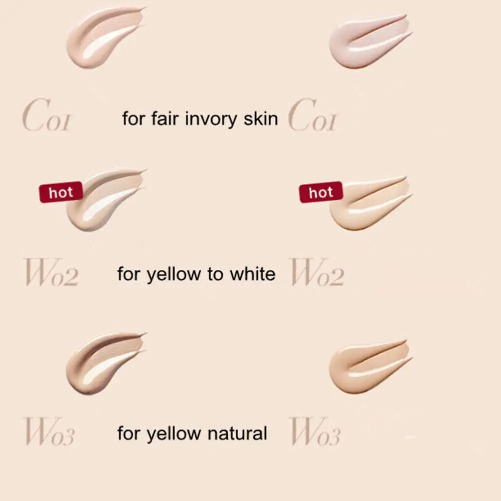 UODO Liquid Foundation Concealer Long-lasting BB Cream Waterproof For A Lasting Bright Dry To Oily Skin Care 30ml 4