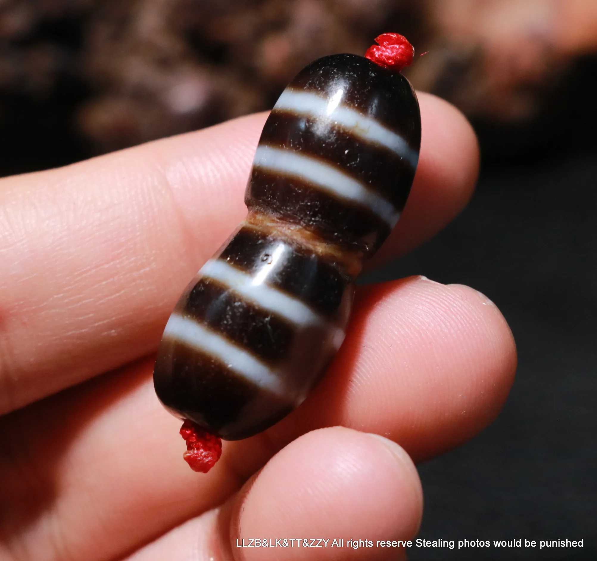 

Уникальный энергетический волшебный Тибетский Старый Агат, 4-линейный лекарственный тотем, бусины дзи, подходит для изготовления браслета UPDAA