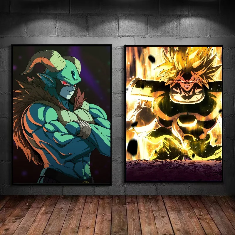 

HD Poster Print PictureDragon Ball Canvas Goku Vegeta Mural Wall Art Prints Child Room Decoration Living Room Home Decor