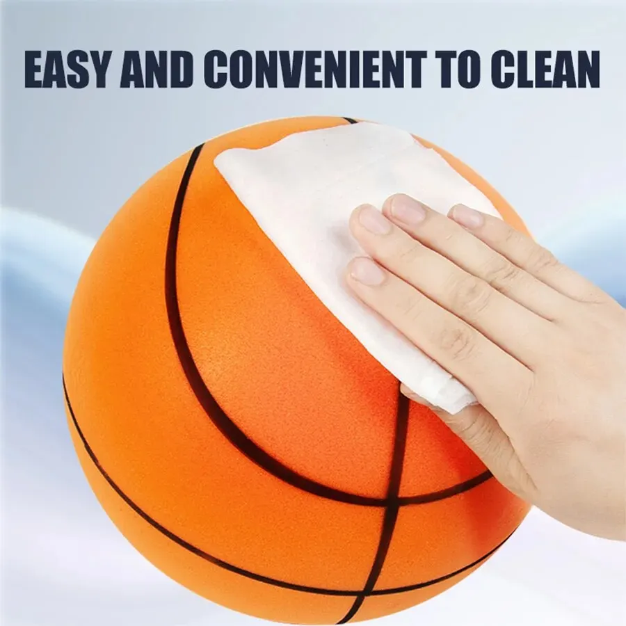 Sport Balls Silent Basketball High Elastic Mute Indoor Youth No. 3 No. 5