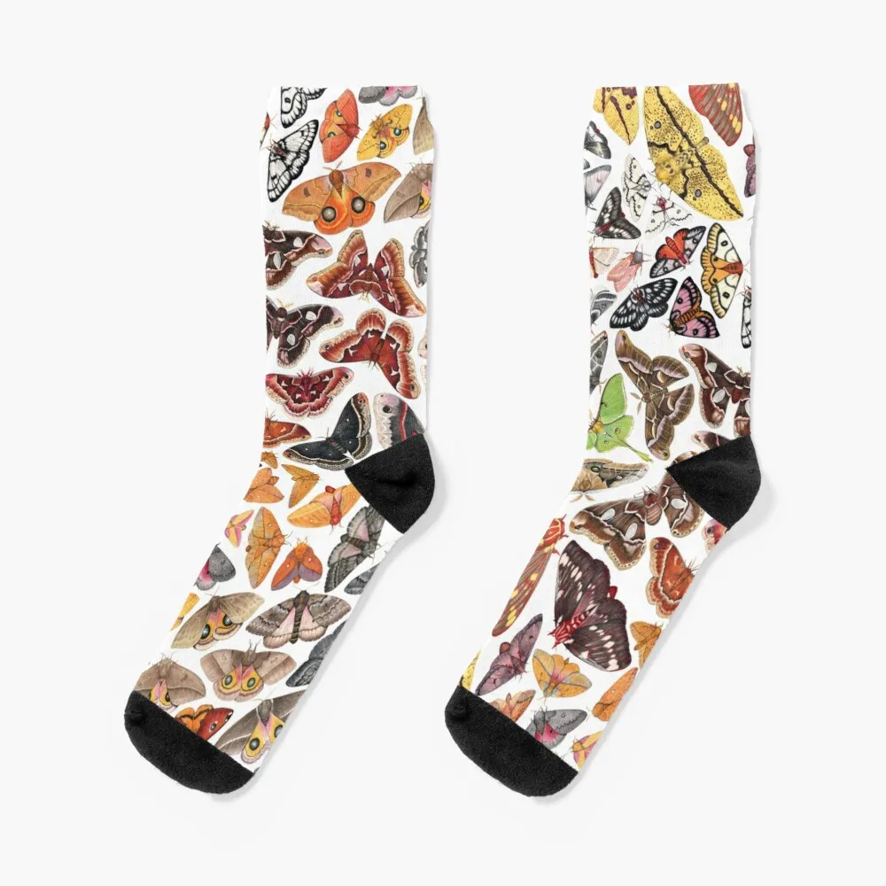 

Saturniid Moths of North America Pattern Socks