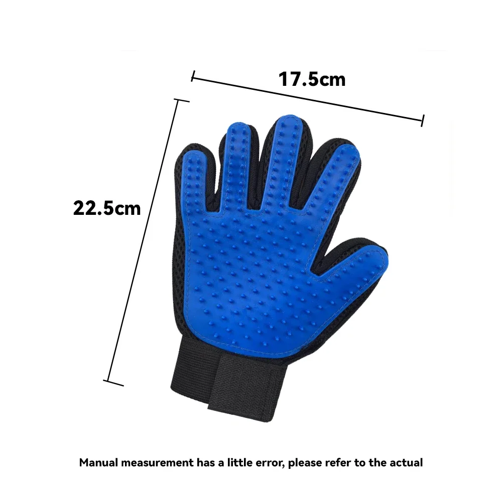 2025 New Pet Grooming Glove Gentle Efficient Pet Hair Remover Mitt Cat Accessories Glove for Dogs Cats Products Cat Supplies - Image 6