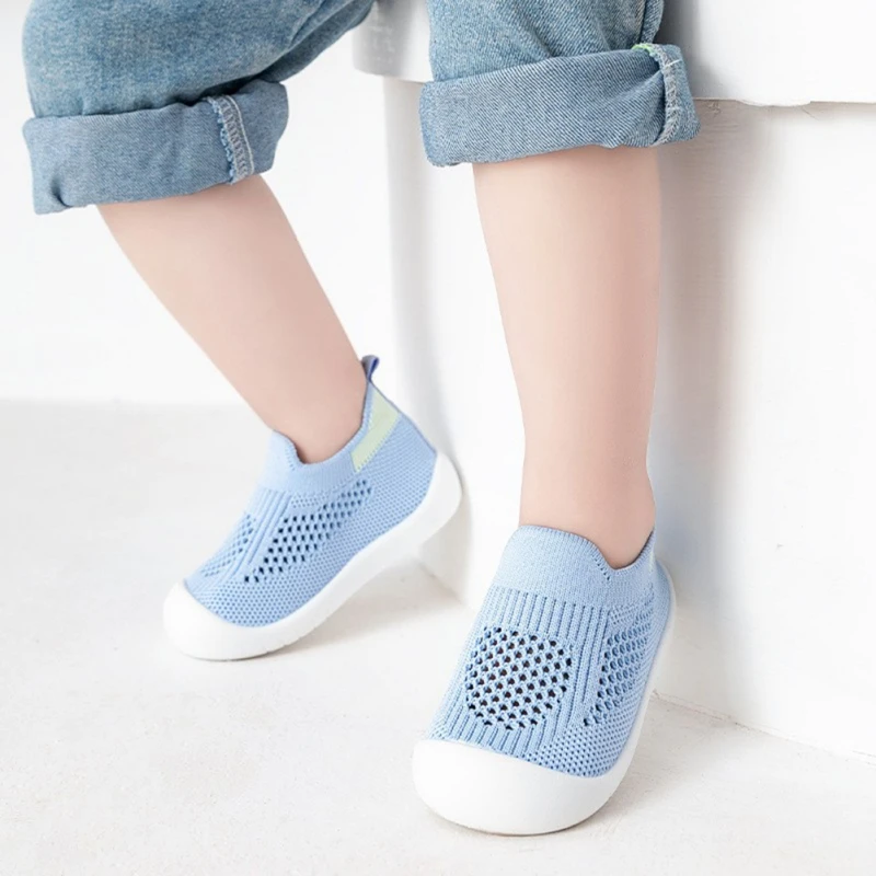 Baby Boys Girls Mesh Running Sports Shoes Non-slip Soft Soled