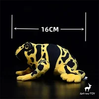 Realistic Poison Dart Frog Plush Toy High Fidelity Poison Arrow Frog Plushie Frogs Peluche Stuffed Animals Simulation Doll Toys 2