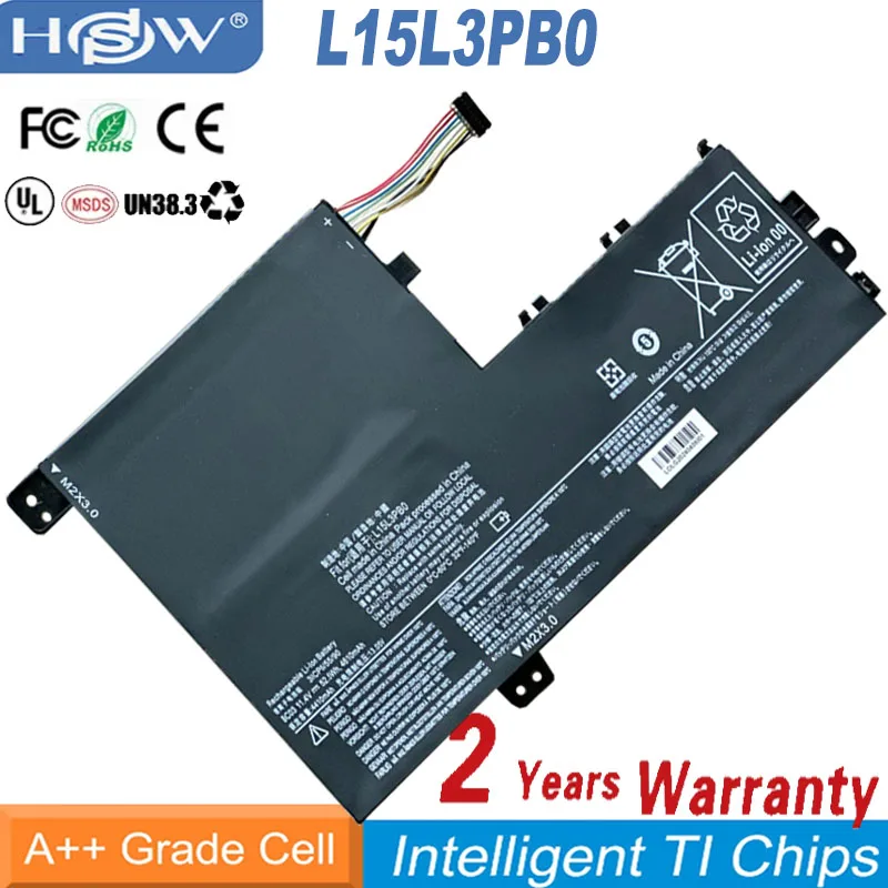 

Аккумулятор L15M2PB1 L15L3PB0 для ноутбука Lenovo Flex 5 1470 1570 IdeaPad 320S-14IKB 320S-15ABR 320S-15AST 320S-15IKB 320S-15ISK