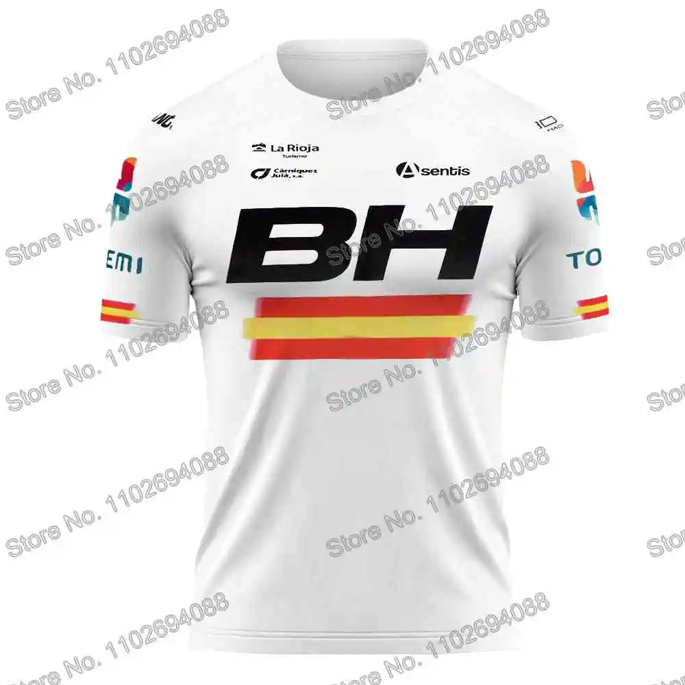 BH Team T Shirt Cycling Jersey Outdoor Technical Shirts Fitness Clothing Training Tops MTB Running Jersey Sportswear Fish