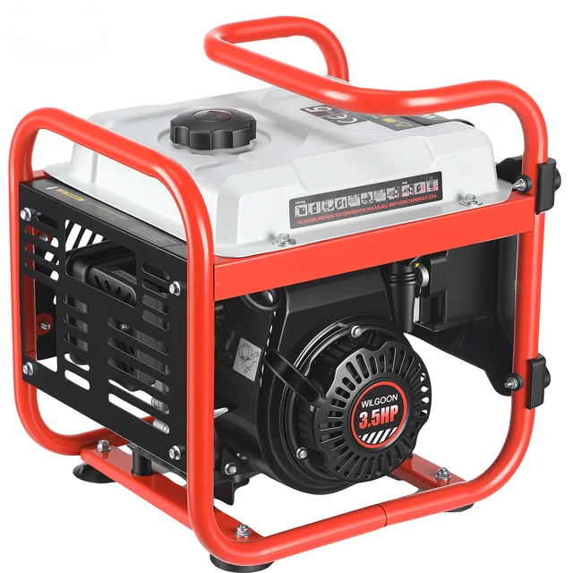 Générateur à essence à inverseur 1000W, 4 temps, 14kg, portable pour camping, camping-cars, jardin 1