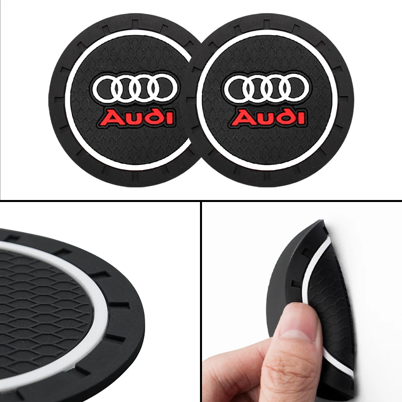 Premium Non-Slip Car Cup Holder Mat