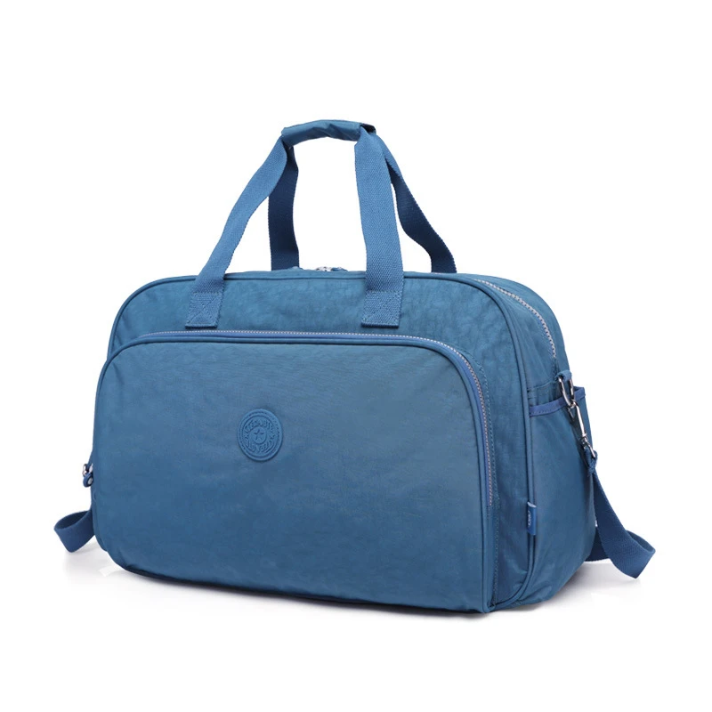 

Nesitu New High Quality Lightweight Durable Large Capacity Women Men Travel Bag Handbag GYM Duffle Blue Green Black Red m0283