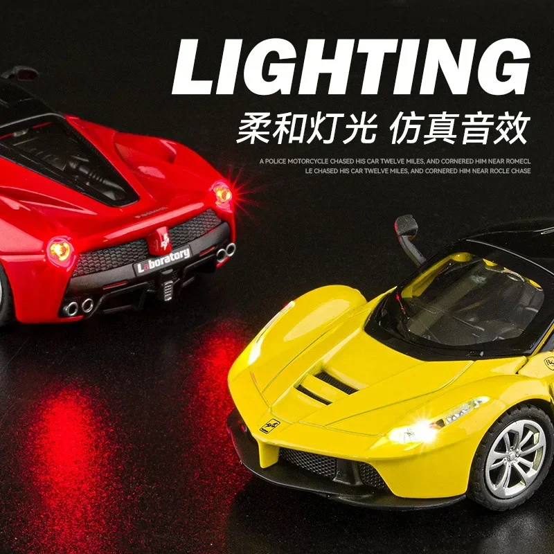 ミニカー Ferrari LaFerrari Amazon.com: WAKAKAC 1/32 Farrari Race Model Car and