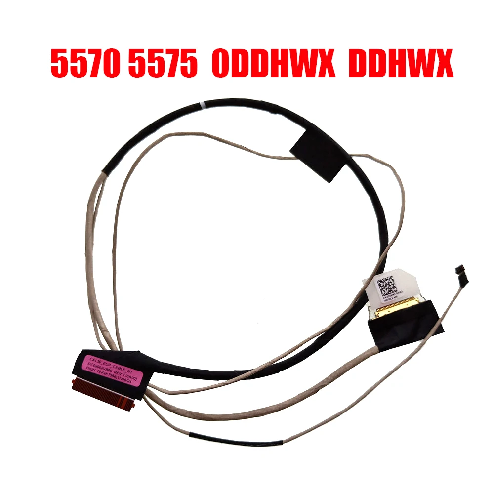 0DDHWX LCD LVDS кабель для ноутбука DELL для Inspiron 15 5570 5575 DC02002VB00 30Pin 1920*1080 Новинка